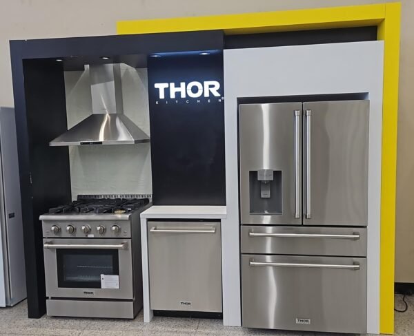 New Open Box Stainless Thor Appliances Package