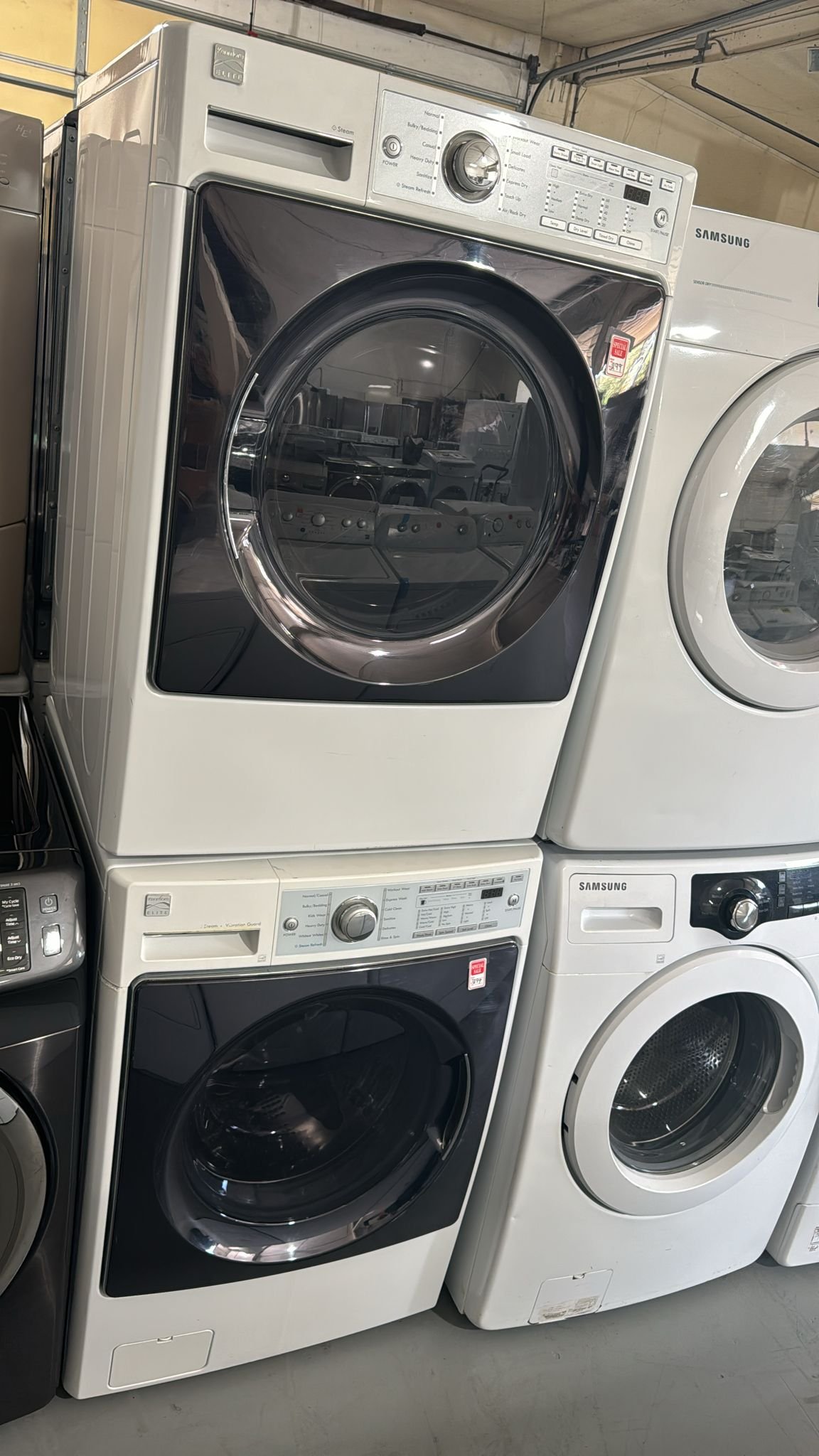 Kenmore Scratch And Dent Washer Dryer Set