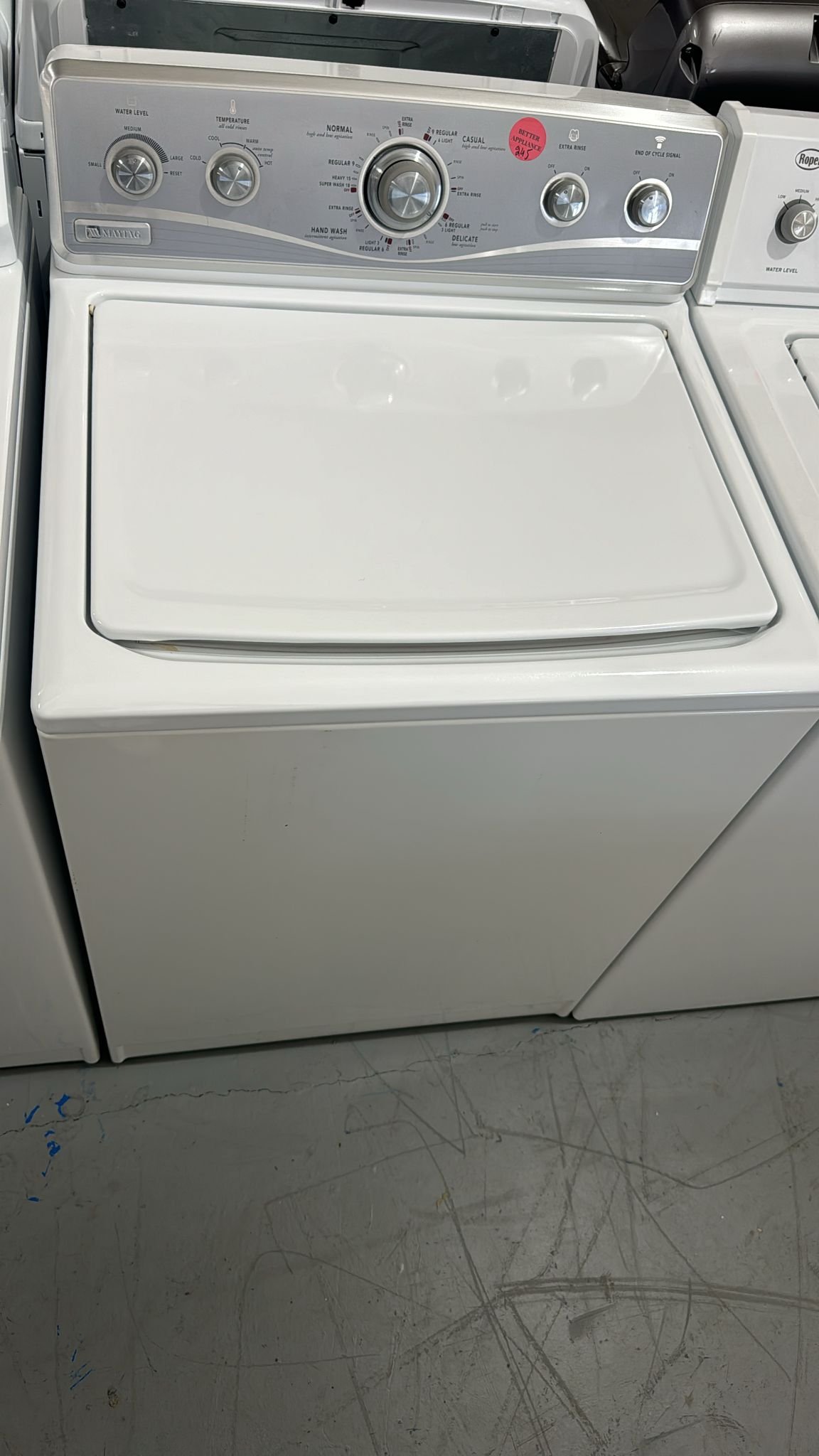 Maytag Top Load Washer ( Used )- White