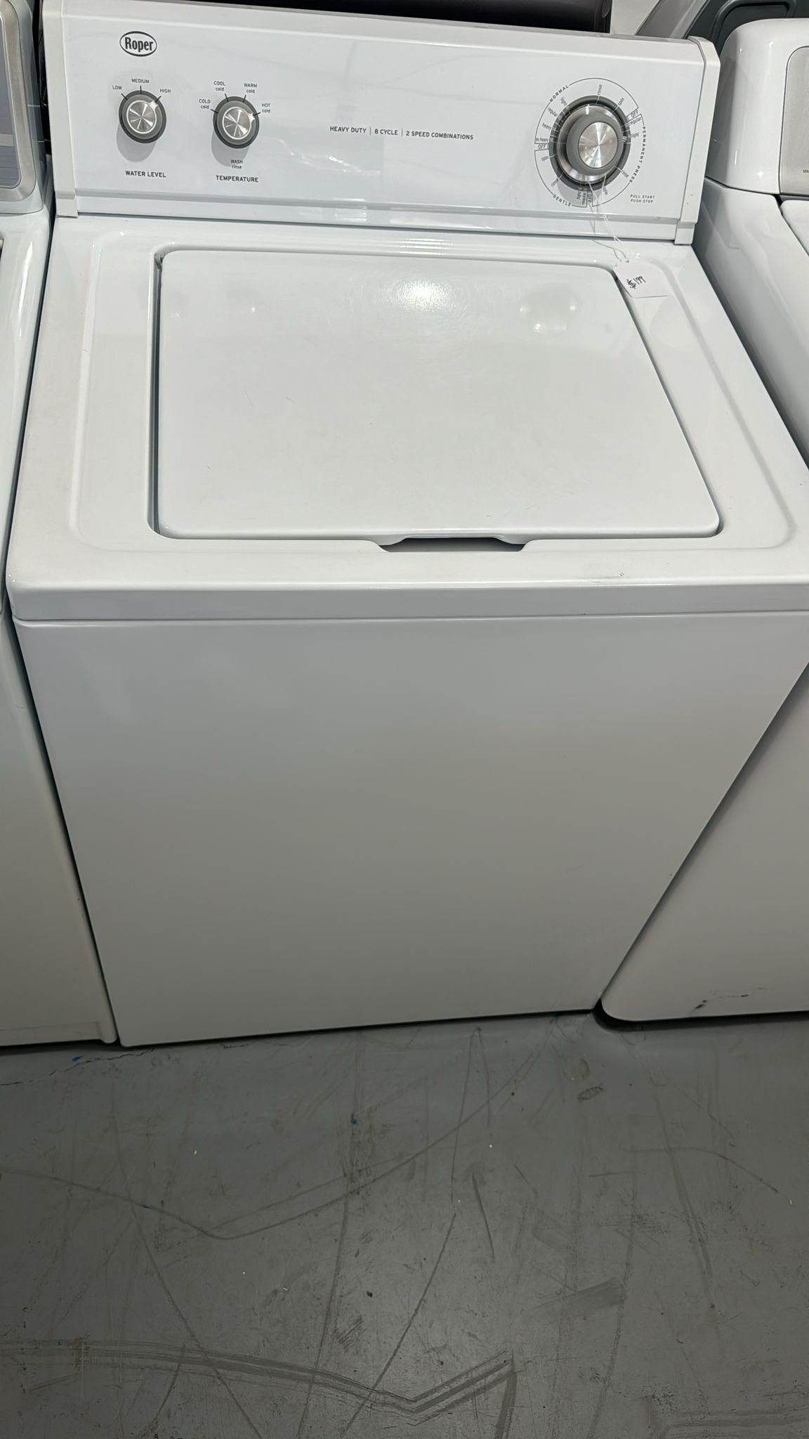Roper Used Top Load Washer – White