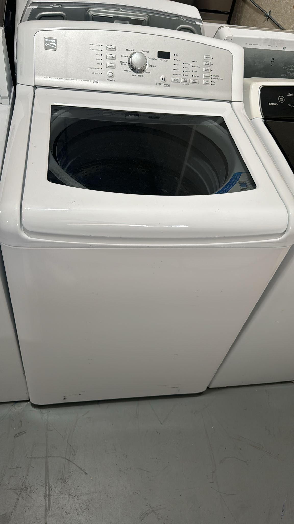 Kenmore Used Top Load Washing Machine – White