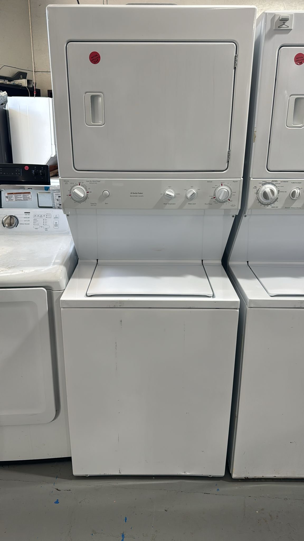 Used Washer Dryer Stackunit – White