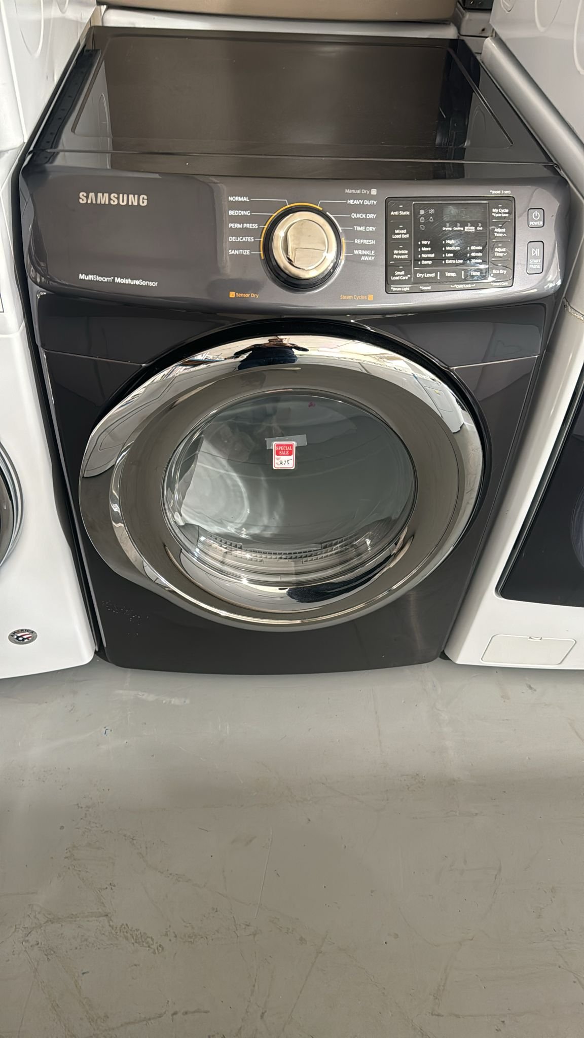 Samsung Scratch And Dent Front Load Dryer – Black