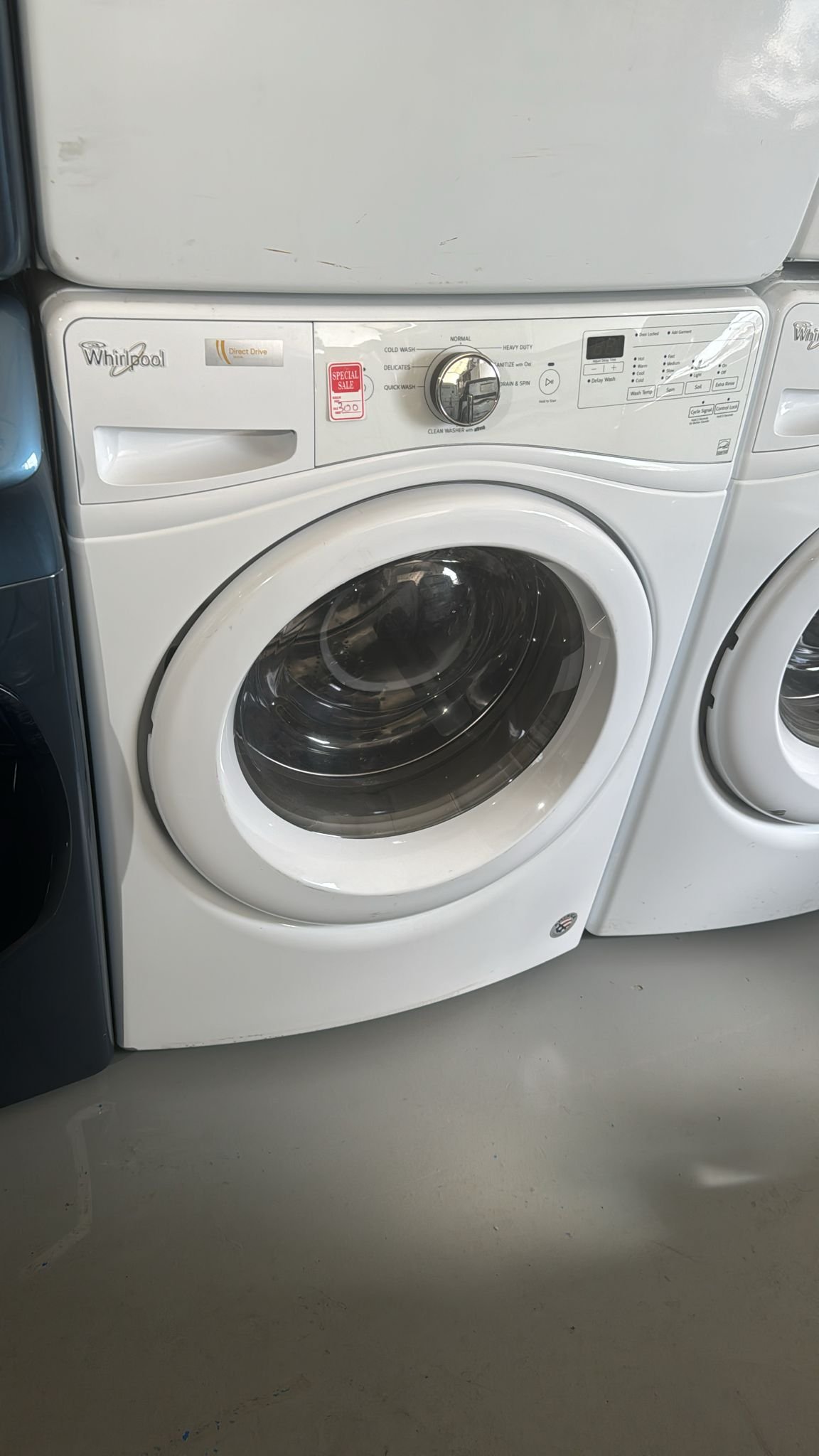 Whirlpool Used Front Load Washer – White