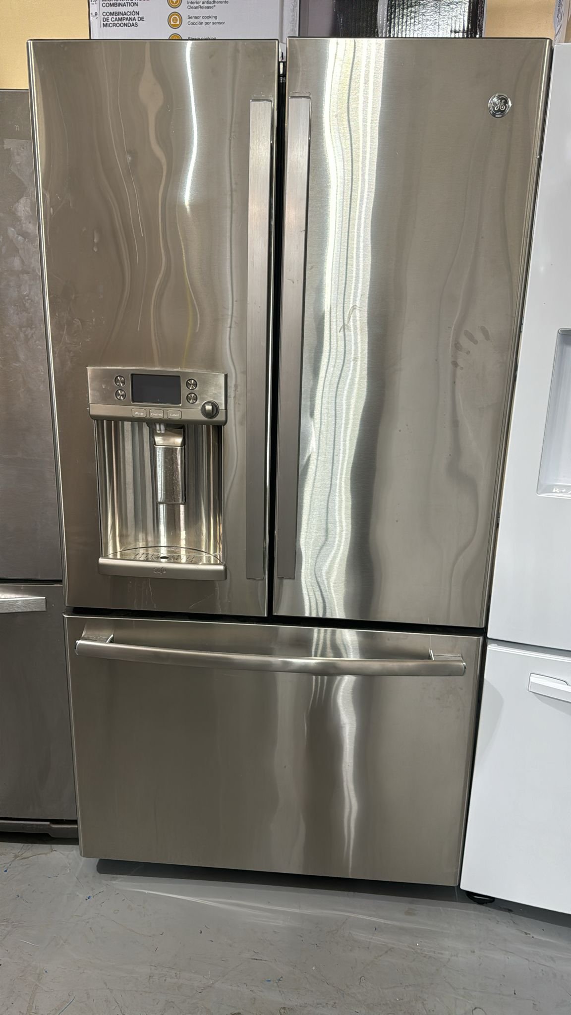 GE Like New 3 Door Frenchdoor Refrigerator – Stainless