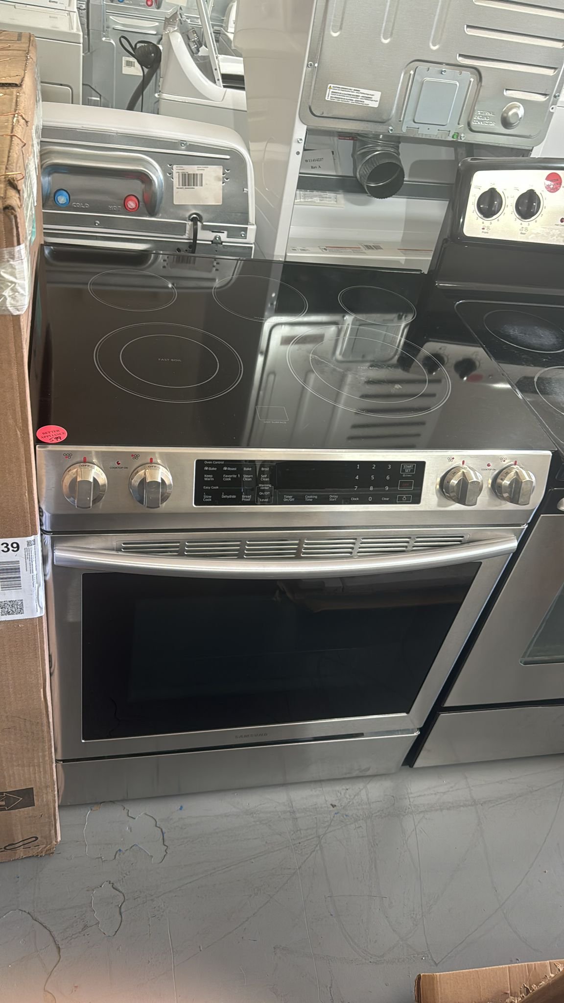 Samsung Used Electric Range Slide In – Stainless