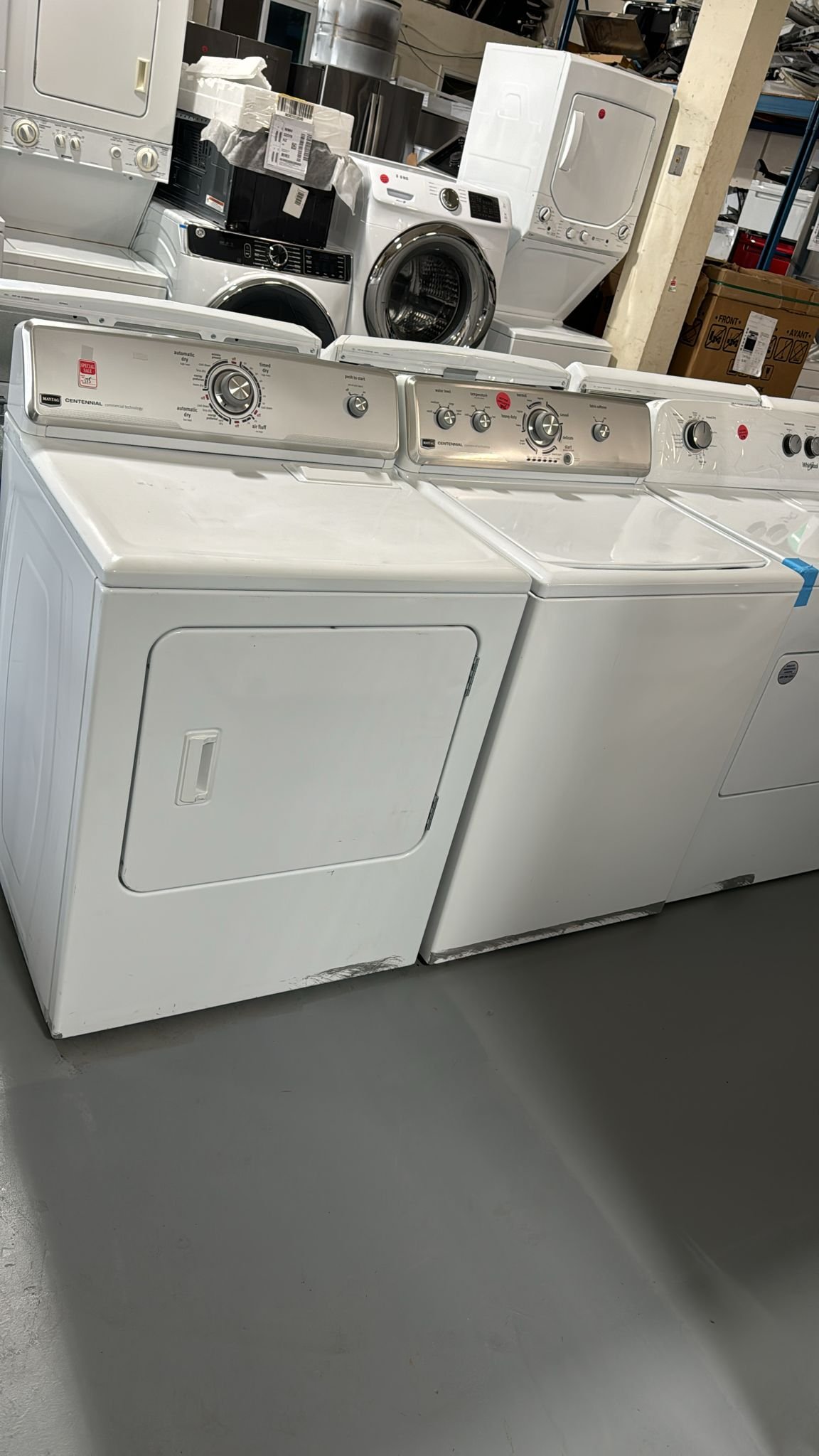 Maytag Used Washer Dryer Set