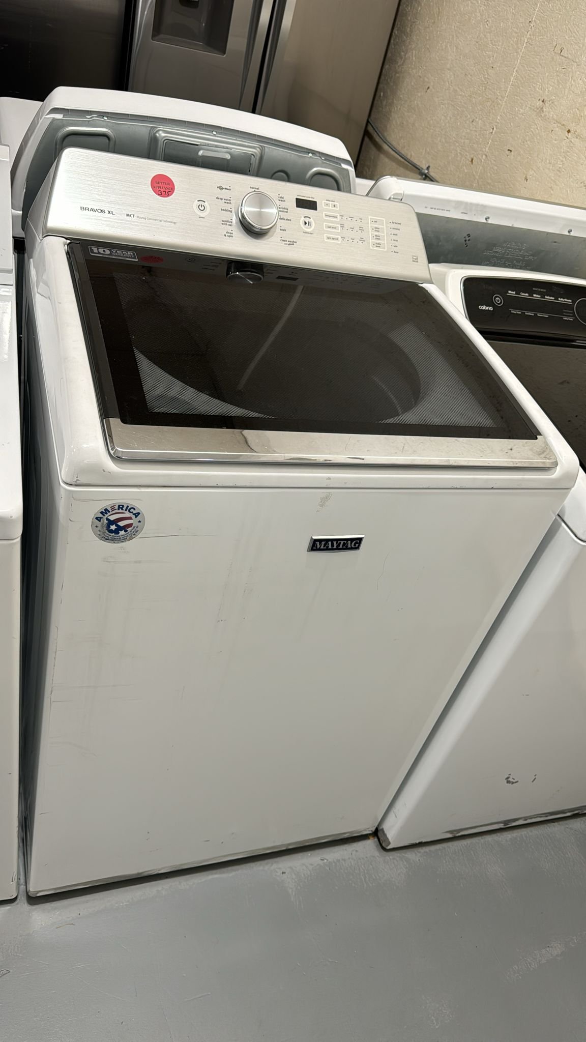 Maytag Like New Top Load Washer – White