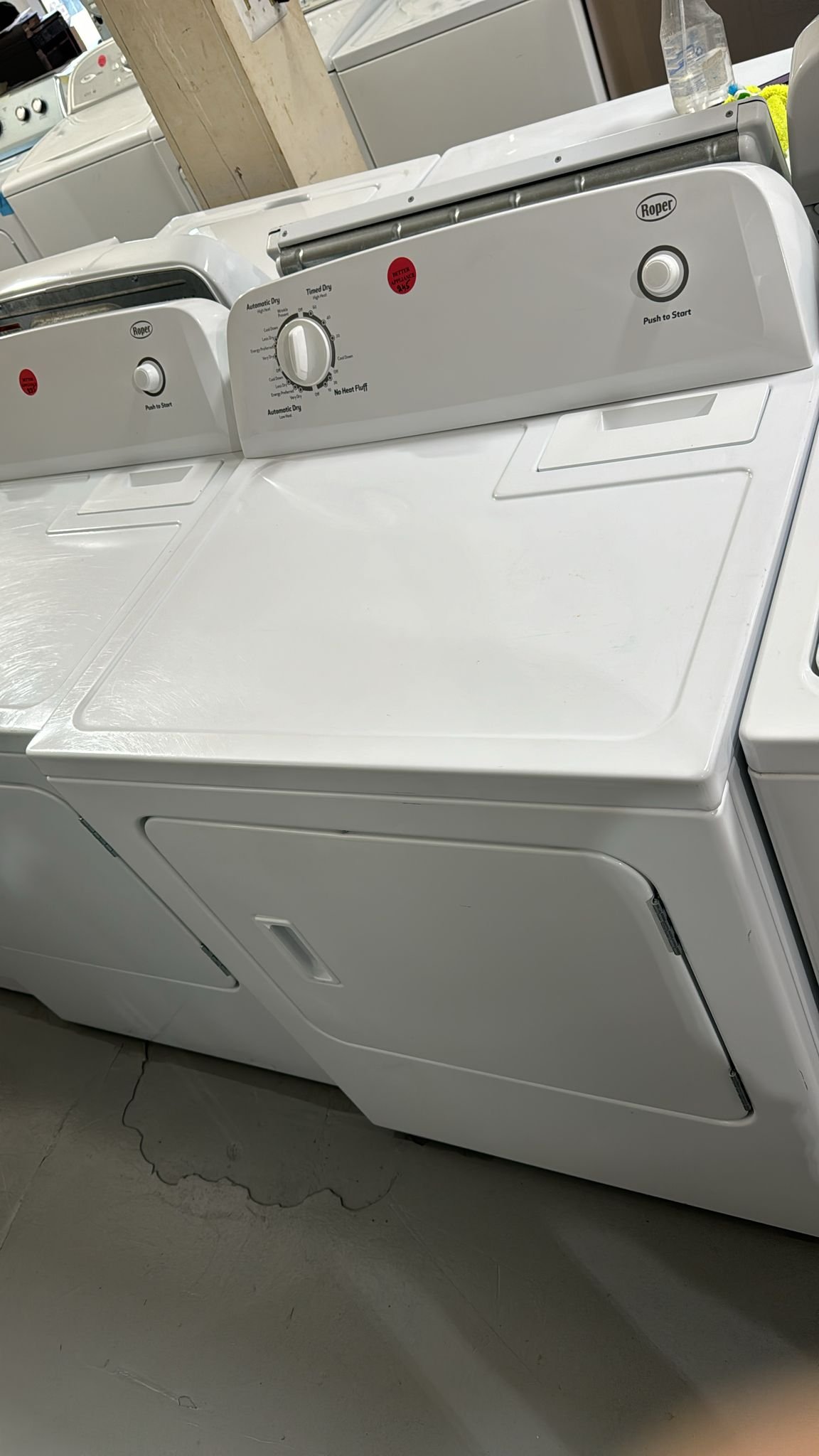 Roper Used Front Load Dryer – White