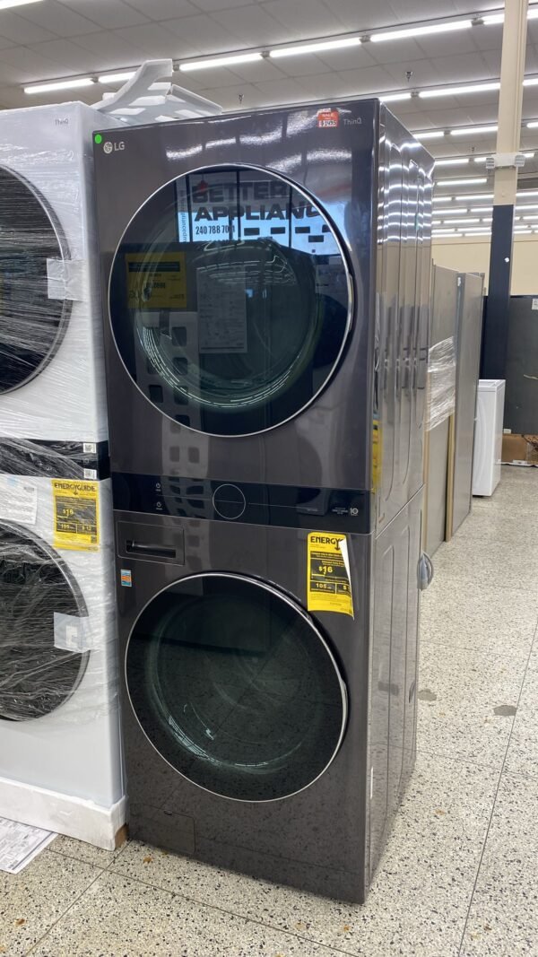 LG New Front Load Washer Dryer Tower