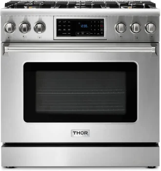 : Thor Kitchen TRG3601LP 36 Inch Professional Gas Range