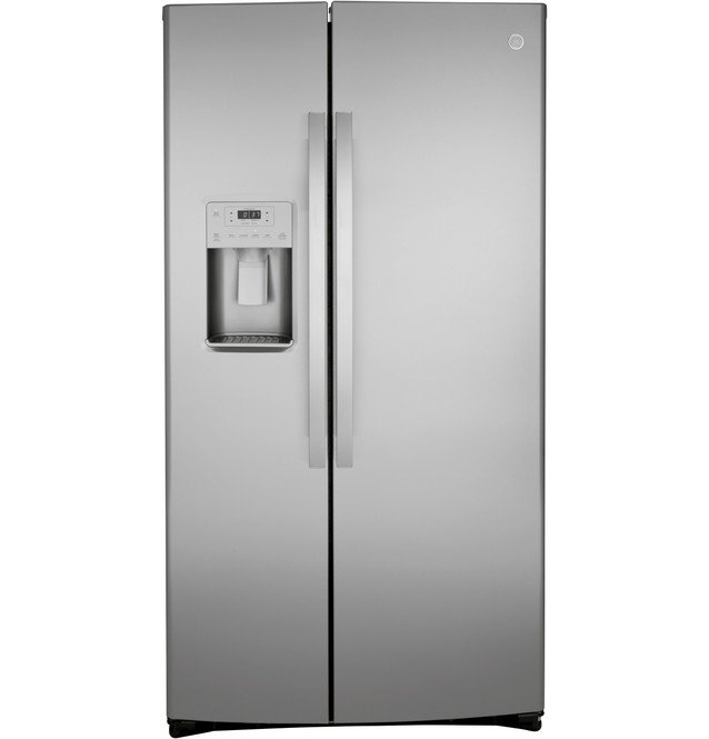 GE GZS22IYNYHFS 21.8 Cu. Ft. Counter-Depth Side-By-Side Refrigerator