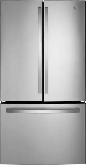 GE New GNE27JYMFS – 27.0 Cu. Ft. French Door Refrigerator