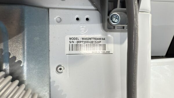 Samsung Used DV48H7400EW WA52M7750AW 27'' Washer Dryer Set - Image 3