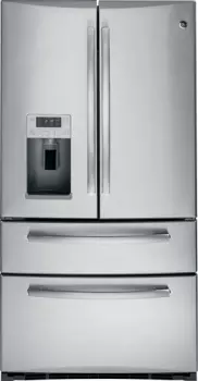 GE Used PVS21KSESS 20.7 Cu. Ft. French Door Refrigerator
