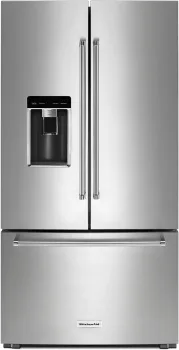 KitchenAid Used KRFC704FPS 36 Inch French Door Refrigerator