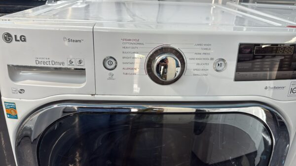 LG Refurbished Front Load Washer And Dryer Set In Excellent Condition - Image 4