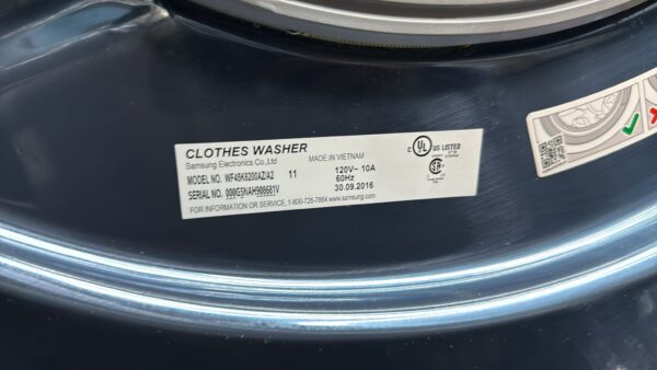 Samsung Refurbished DV45K6200EZ WF45K6200AZ Front Load Washer-Dryer Set - Image 7