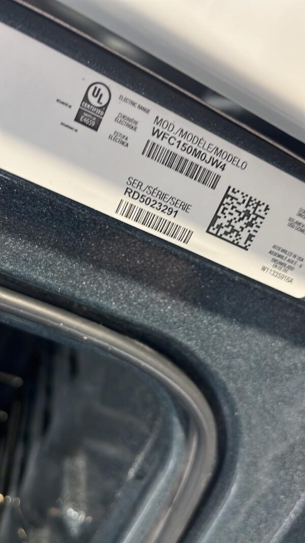 Whirlpool New WFC150M0JW 30 Inch Freestanding Electric Range - Image 3