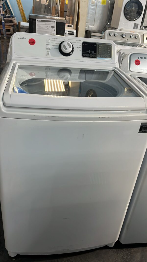 Midea Used MLV45N1BWW 27 Inch Top Load Washer - Image 2
