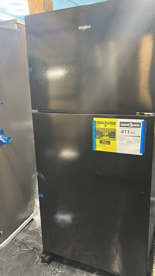 Whirlpool New WRT318FZDW 30 Inch Top Freezer Refrigerator - Image 2